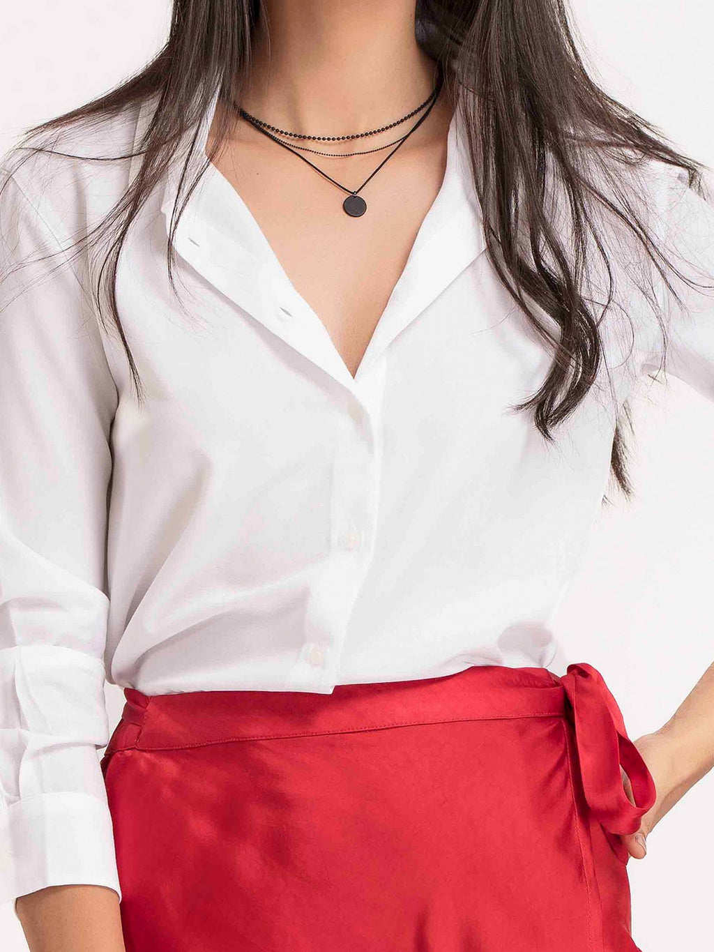 White Buttondown Shirt | S67 - view 5