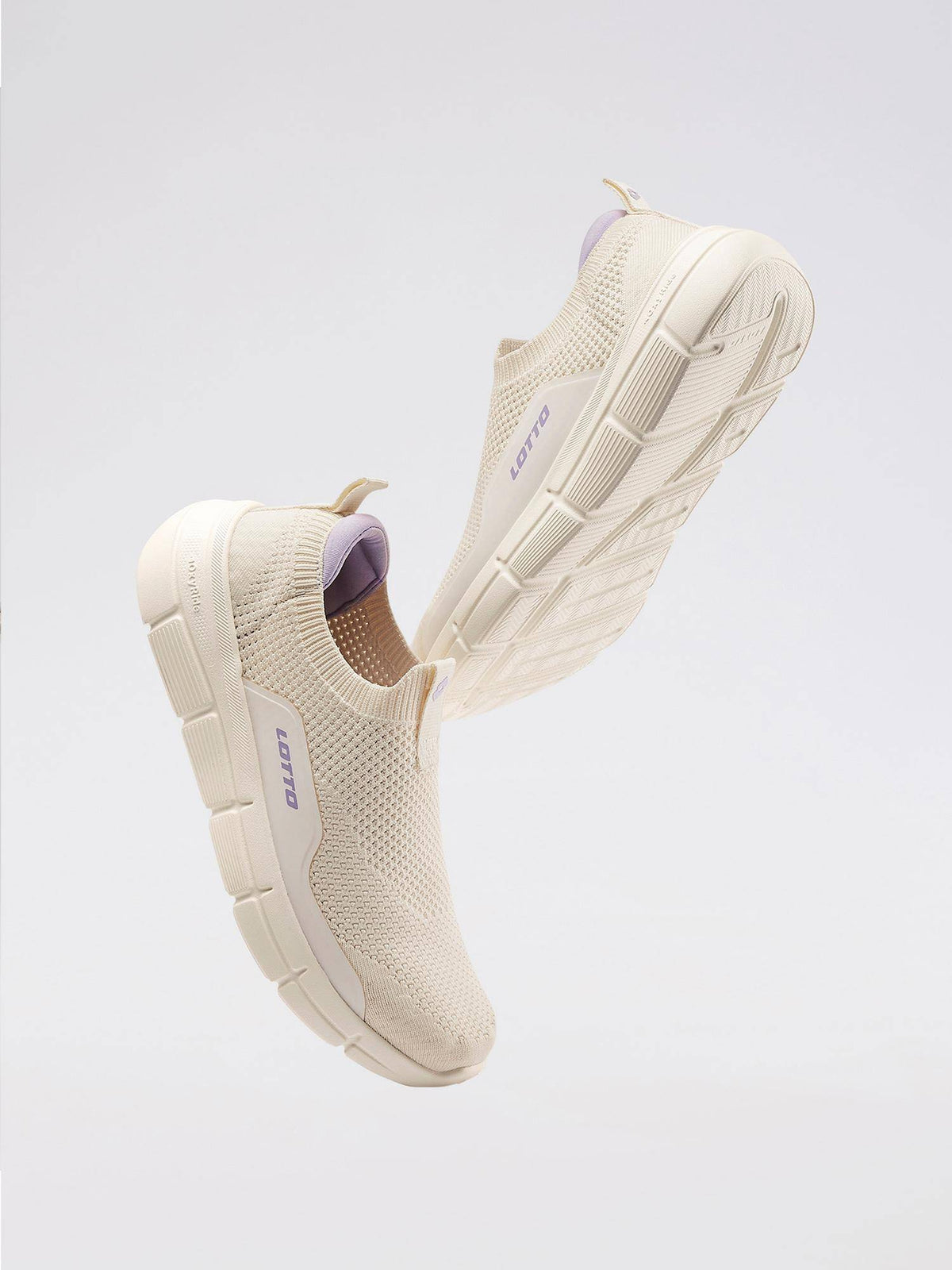 Pulsestep Slip-On Beige Walking Shoes for Women | SH9 - view 3