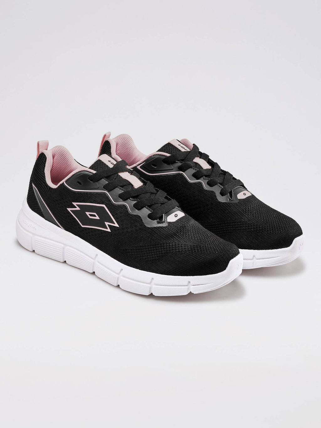 Pulsetrek Black Running Shoes for Women | SH9 - view 1