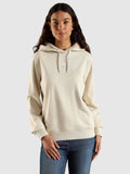 Beige Regular Fit Cotton Hoodie | HD56 - view 1