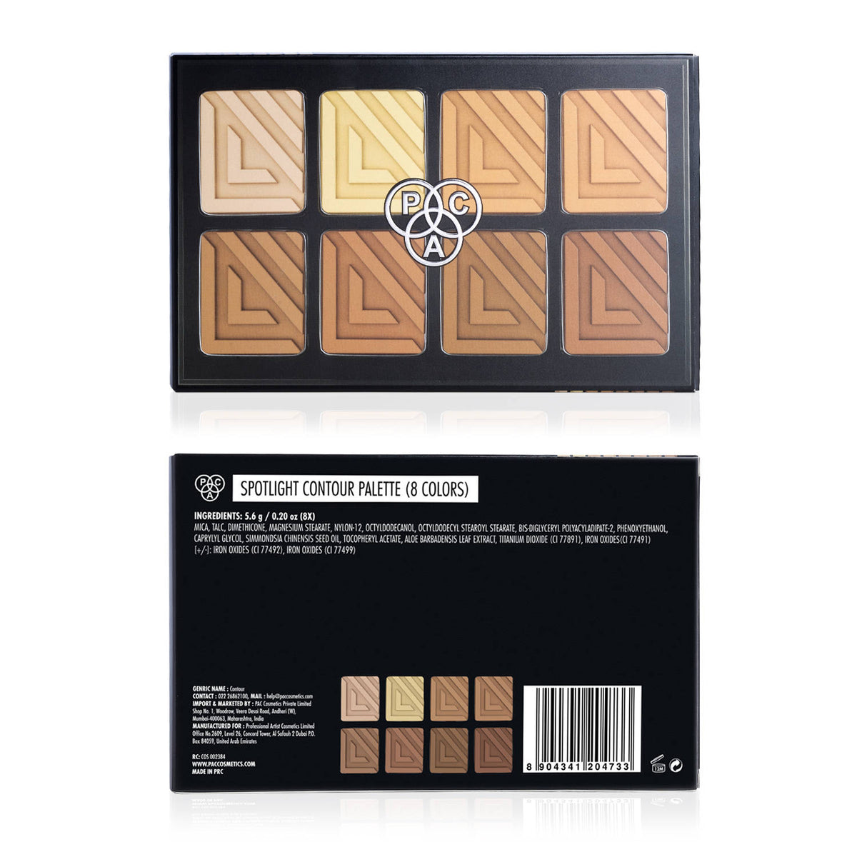 Spotlight Contour Palette X8 - All in One MUA Palette, High Payoff, Shades for every Skin Tone | E20 - view 5