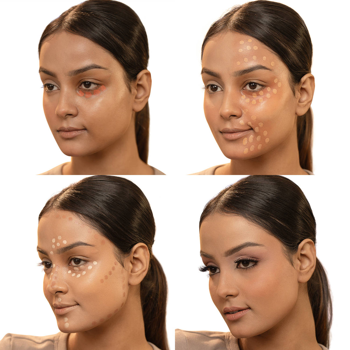 Spotlight Concealer Palette - Correct Conceal & Foundation Palette, Lasting Buildable Coverage | F14 - view 3
