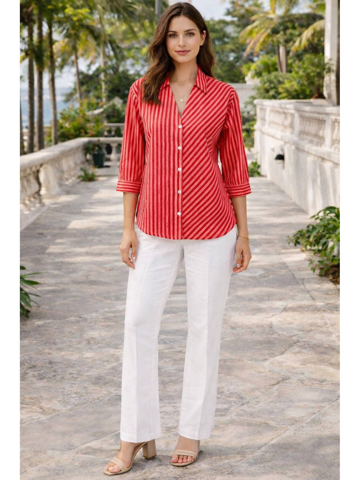 Red Stripe Shirt | S67 - view 3