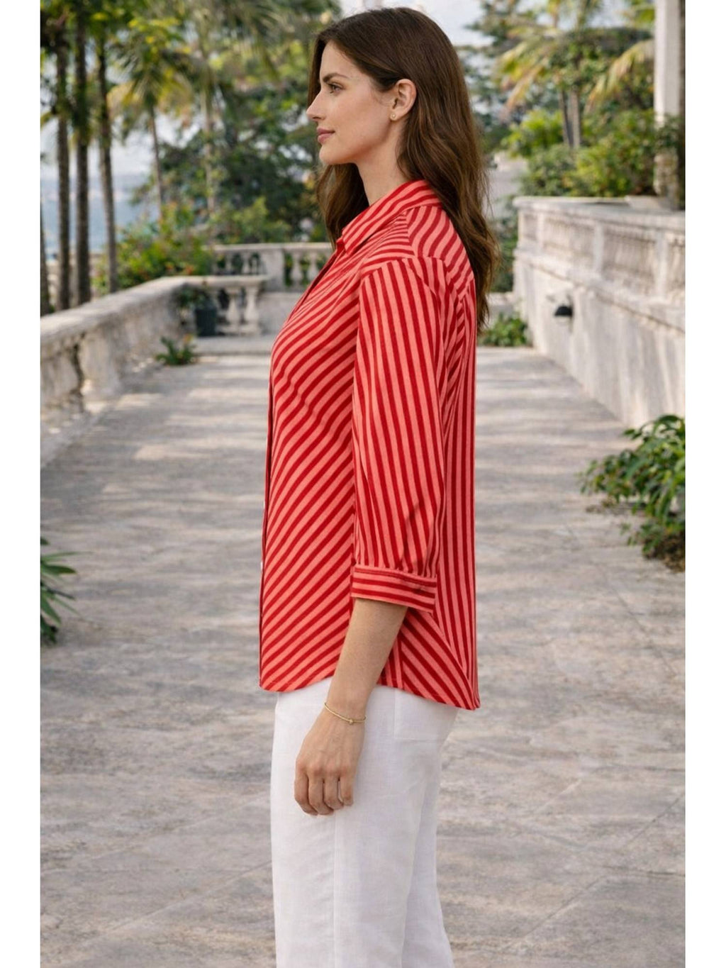 Red Stripe Shirt | S67 - view 4