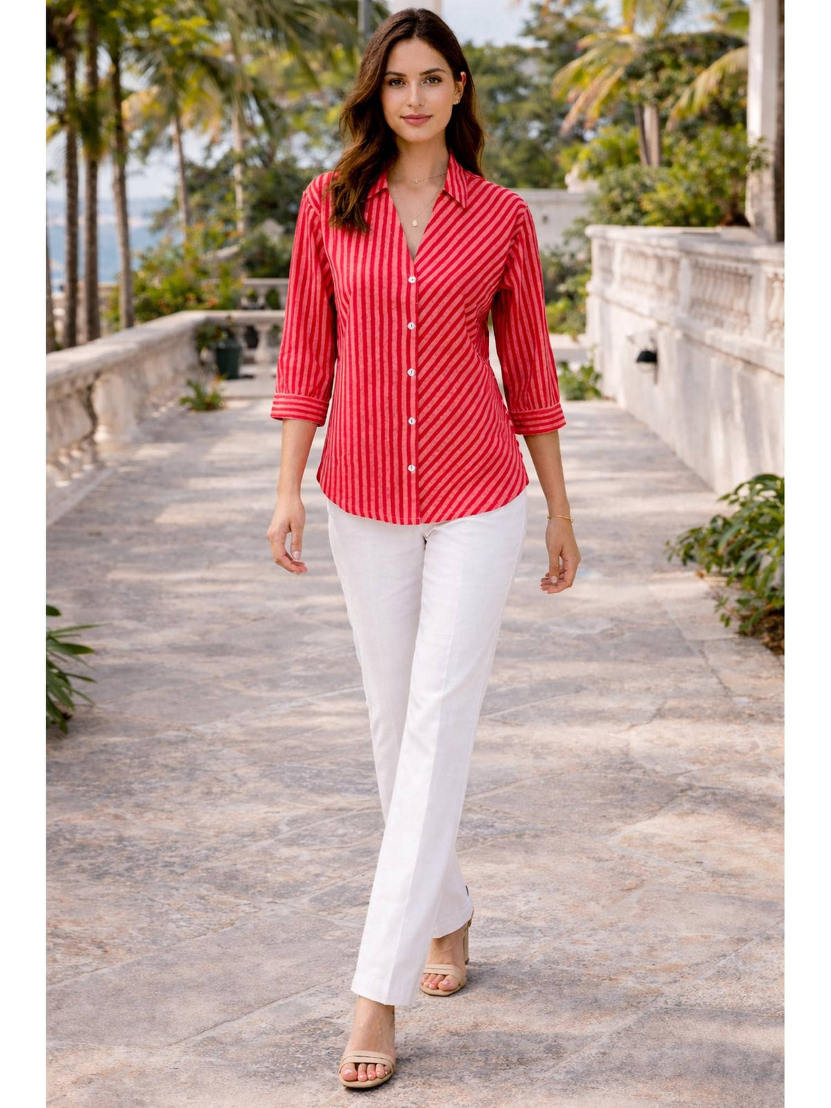 Red Stripe Shirt | S67 - view 6