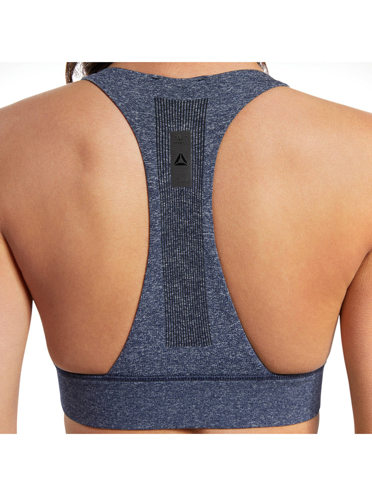 Ubf Myoknit Bra Blue Solid/plain Training Bra | sb09 - view 4