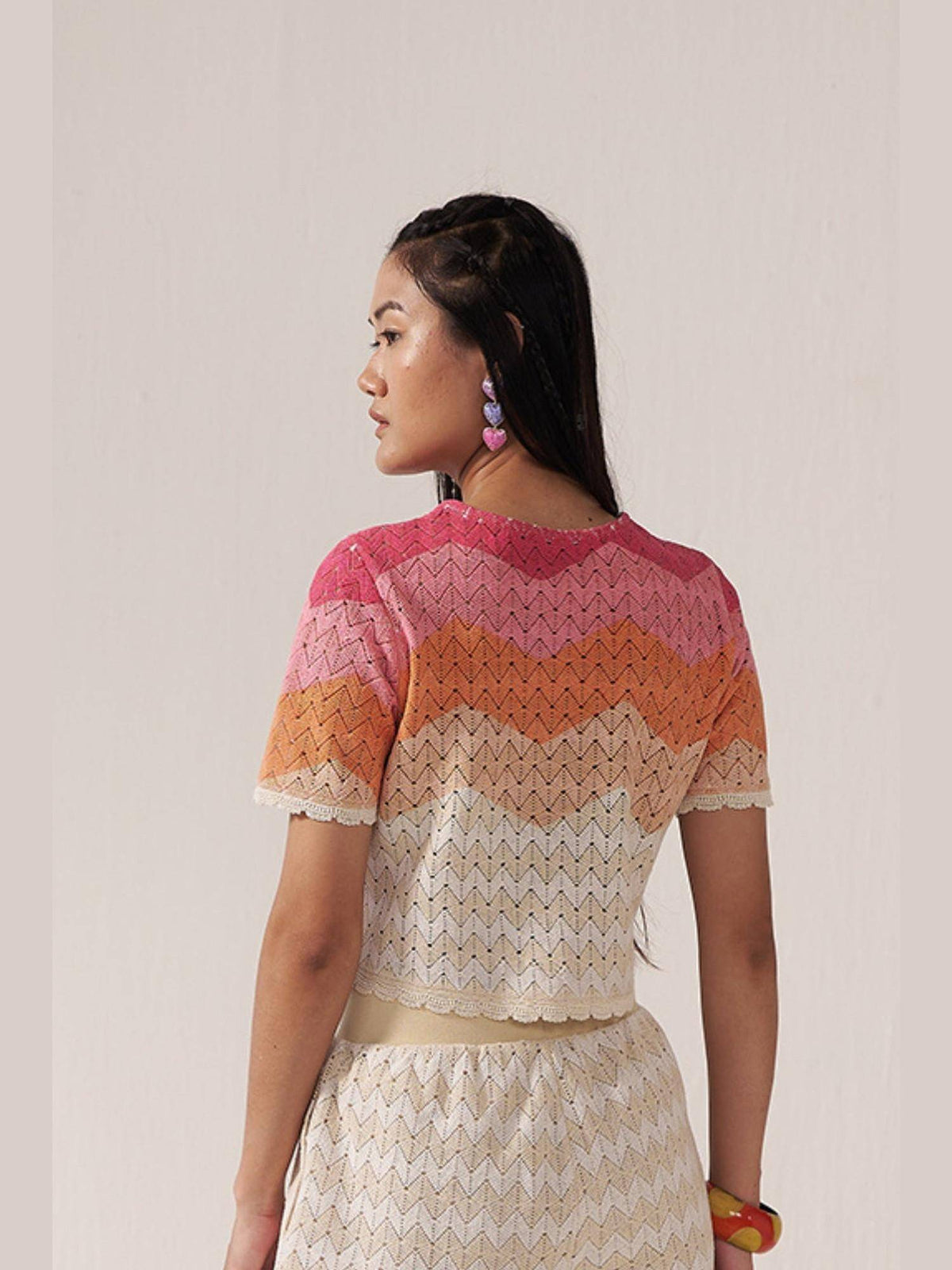 Multi-Color Golden Dusk Top | CT61 - view 2