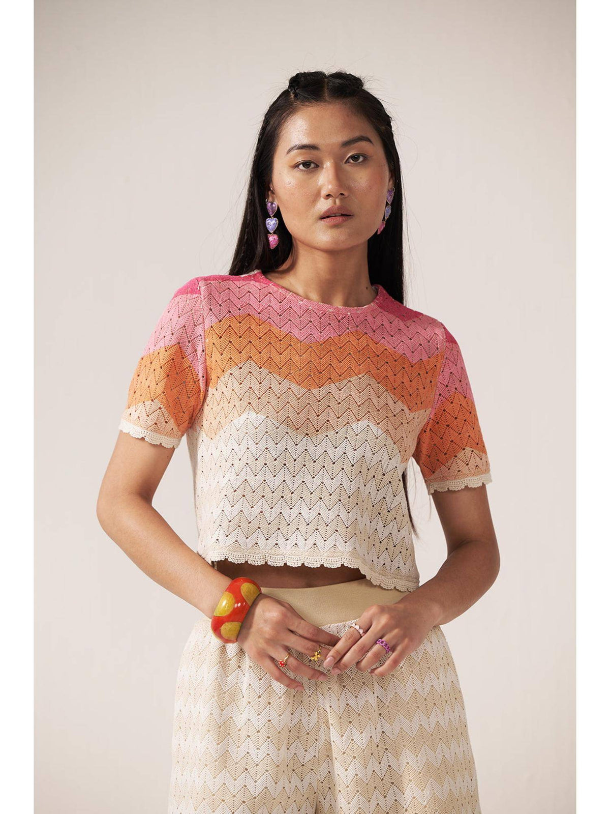 Multi-Color Golden Dusk Top | CT61 - view 4