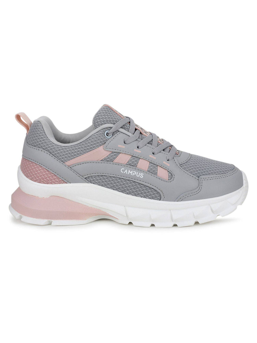 Bliss Grey Womens Running Shoes | SH9 - view 1