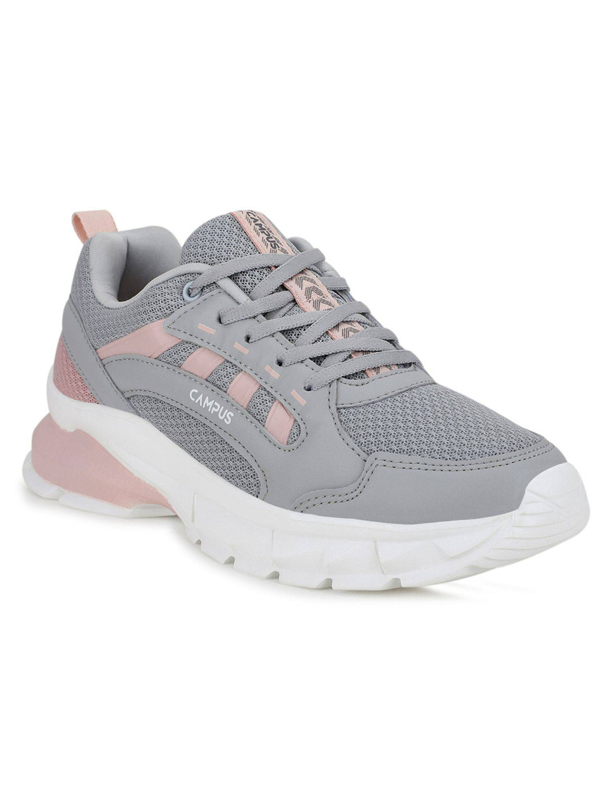 Bliss Grey Womens Running Shoes | SH9 - view 2