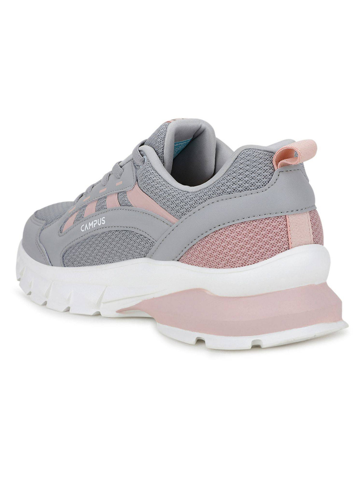 Bliss Grey Womens Running Shoes | SH9 - view 3