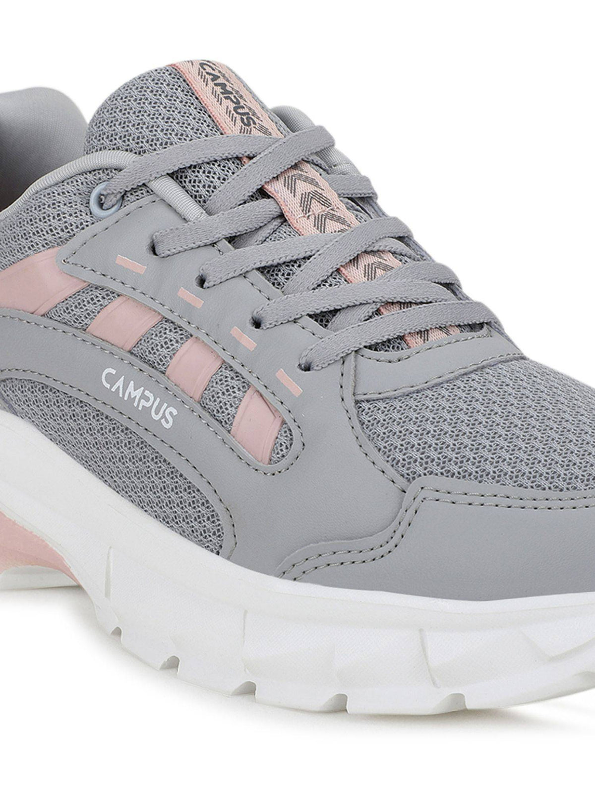 Bliss Grey Womens Running Shoes | SH9 - view 5