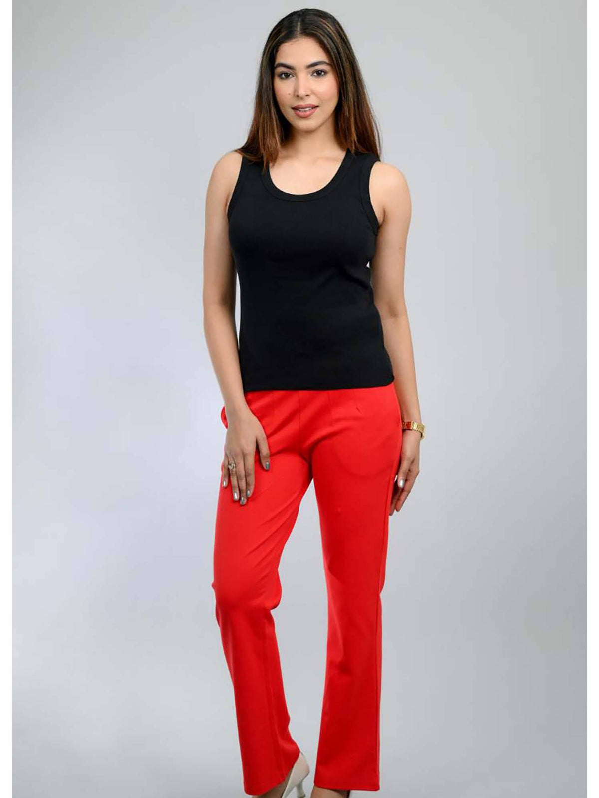Black Sleeveless Tank Top | TT98 - view 4