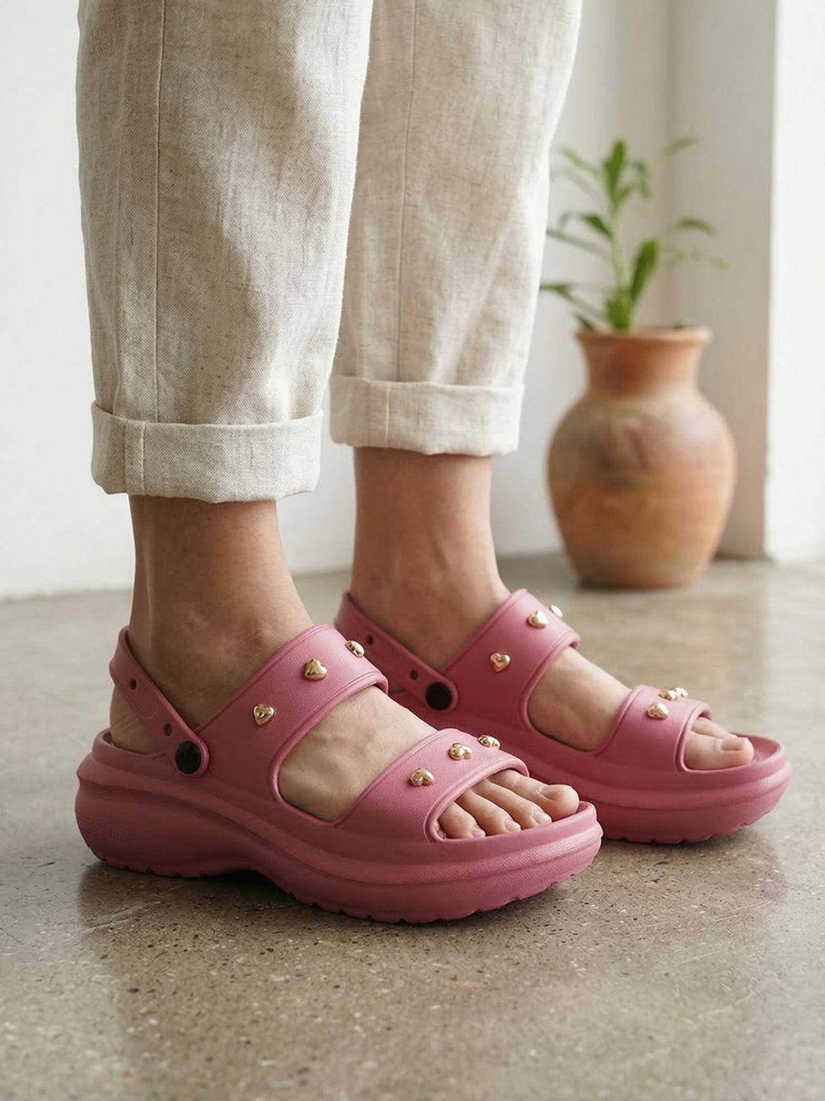 Women Beige Sandals | SD89 - view 25