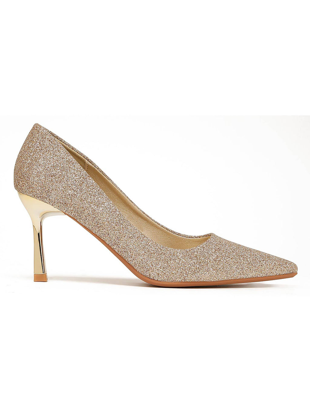 Women Gold Pumps | H78 - view 3