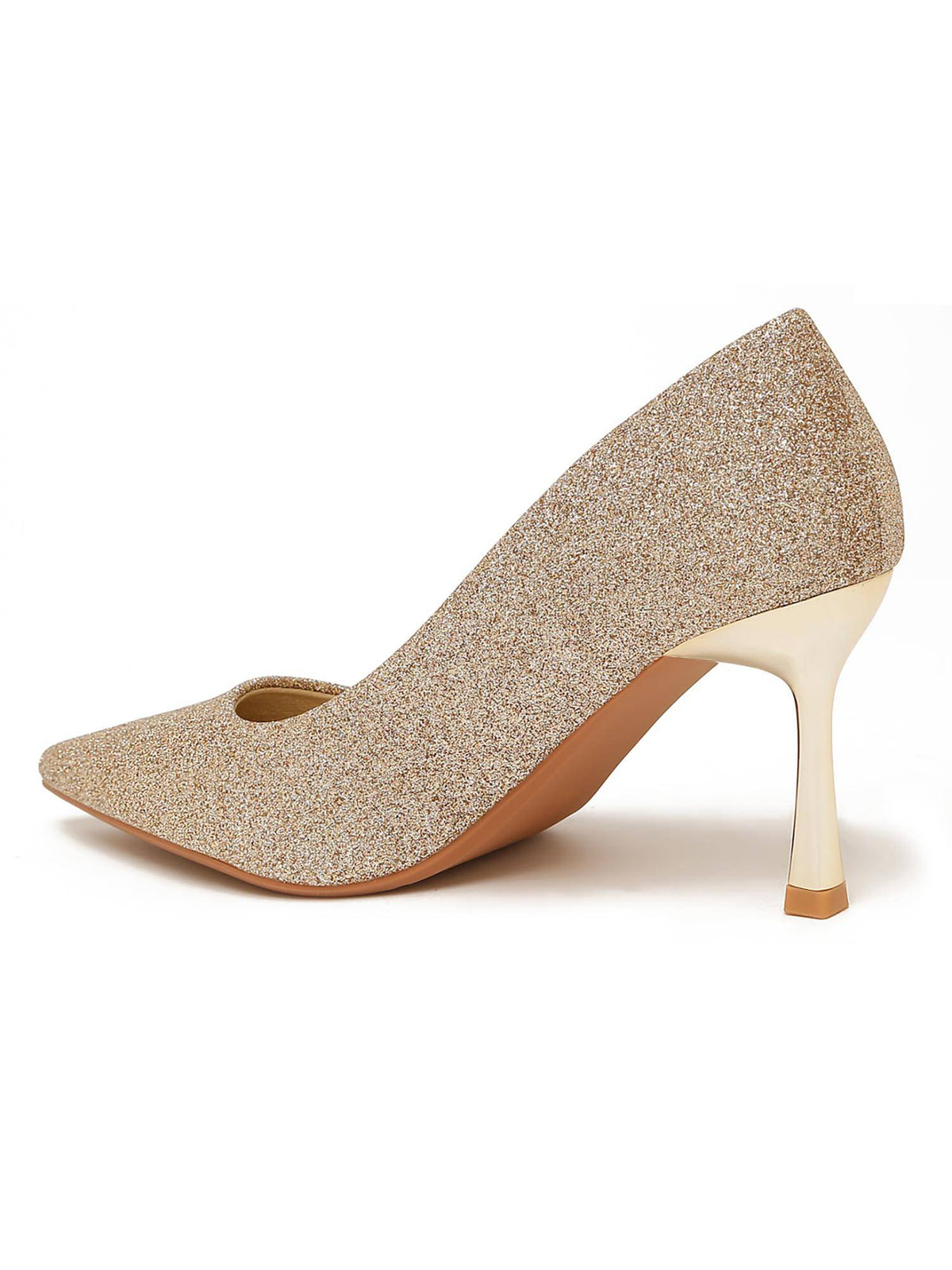 Women Gold Pumps | H78 - view 4