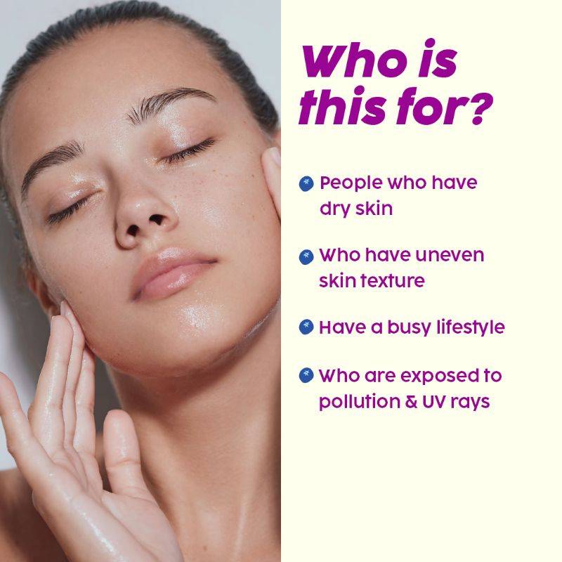 Hyaluronic Acid Effervescent Tablets For Skin Hydration and Reduce Fine Lines - Blueberry | PL1 - view 6