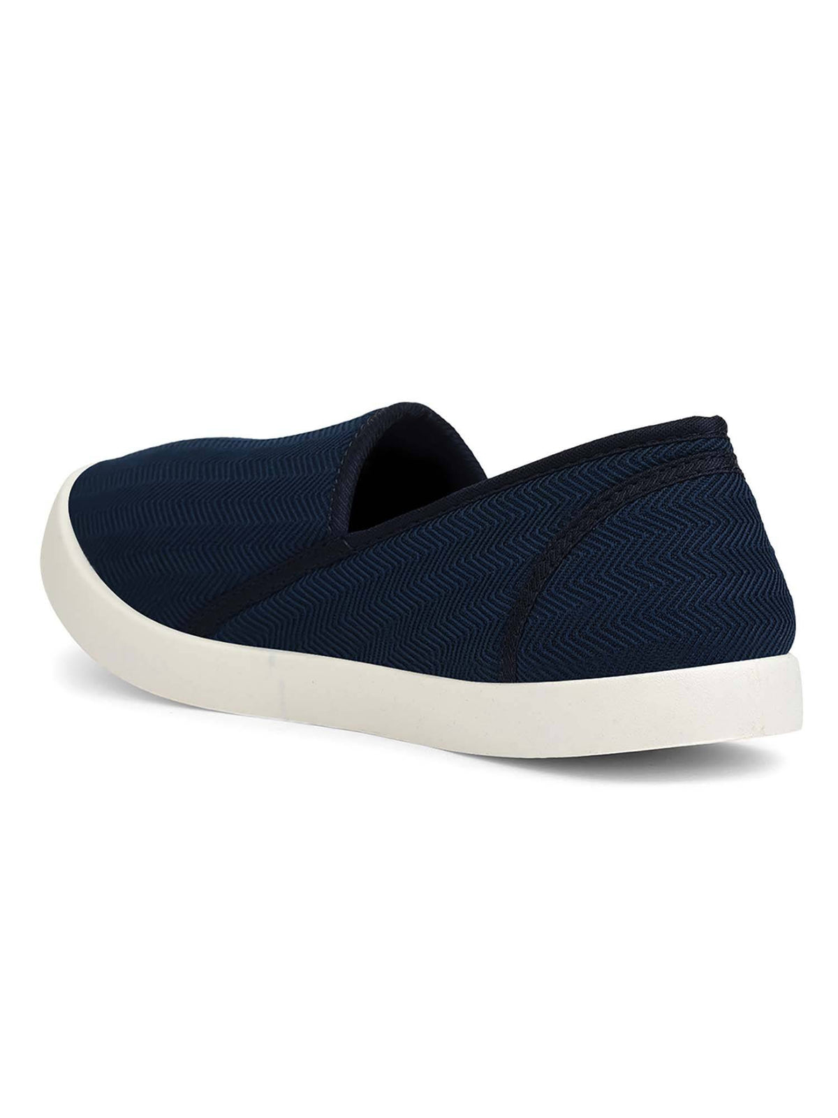 Navy Blue Slip-On Comfort Walking Shoes for Everyday Wear | SH9 - view 3