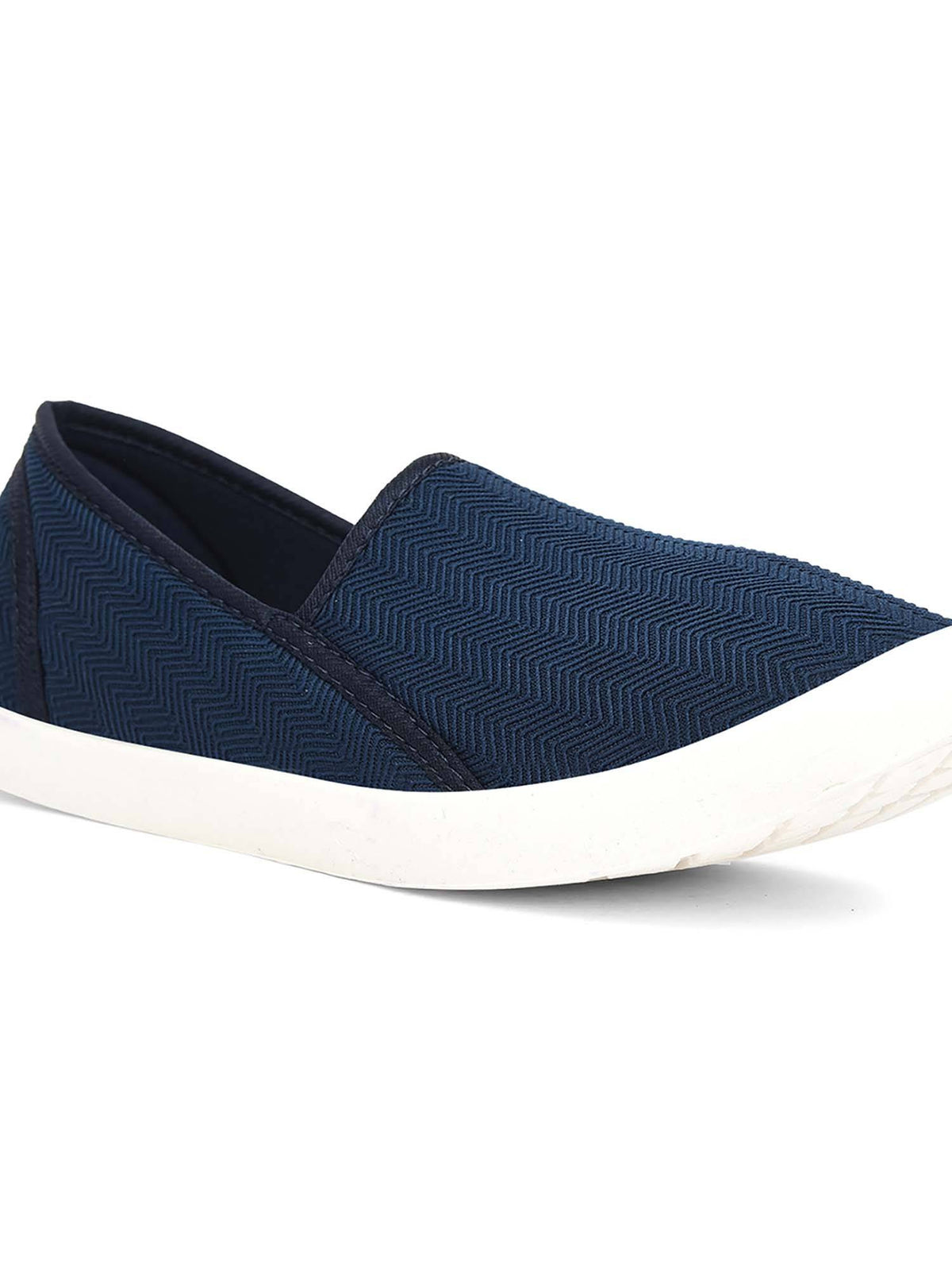 Navy Blue Slip-On Comfort Walking Shoes for Everyday Wear | SH9 - view 5