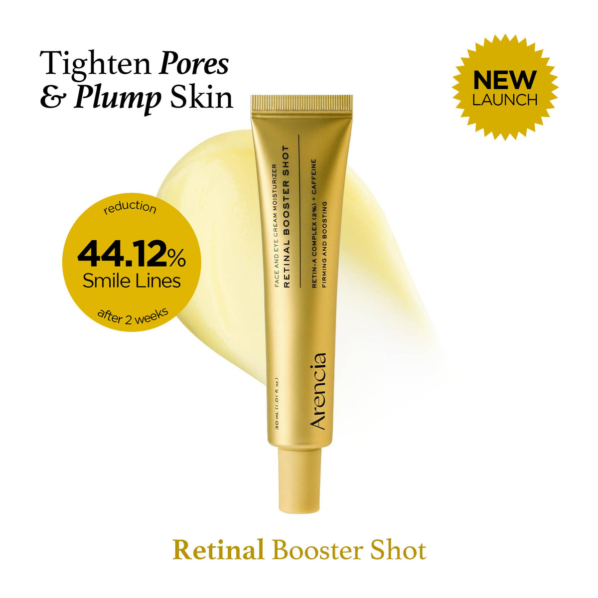Retinal Booster Shot Serum with 2% Retinal & Caffeine For Pore Tightening & Firming | Z8 - view 1