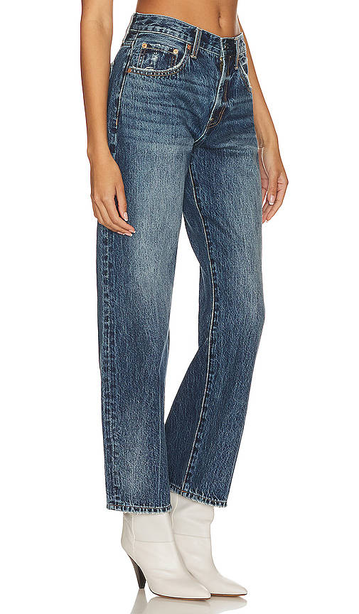 Lexi Mid Rise Relaxed Straight | RF89 - view 2