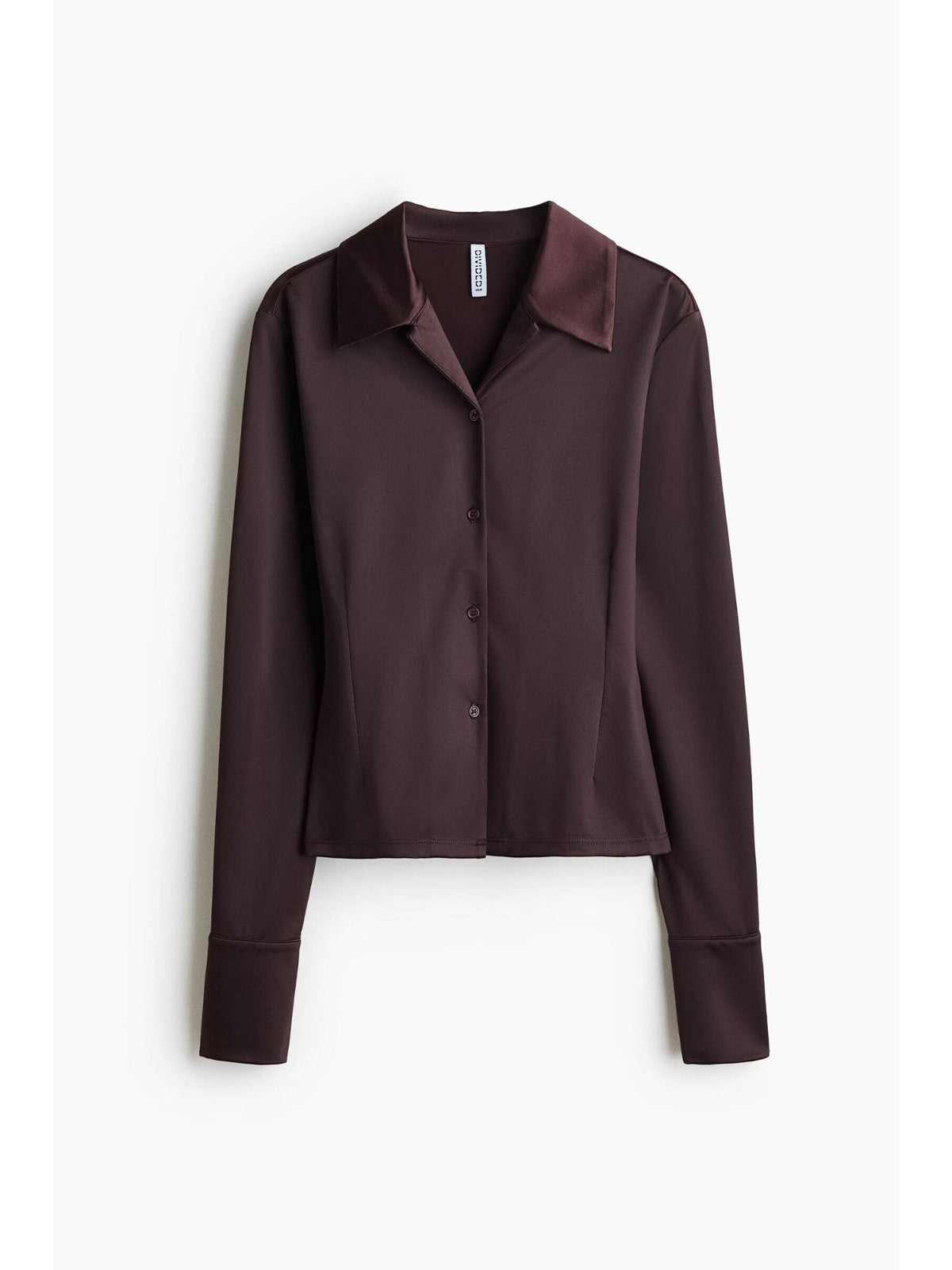 Women Brown Fitted Jersey Shirt | S67 - view 1