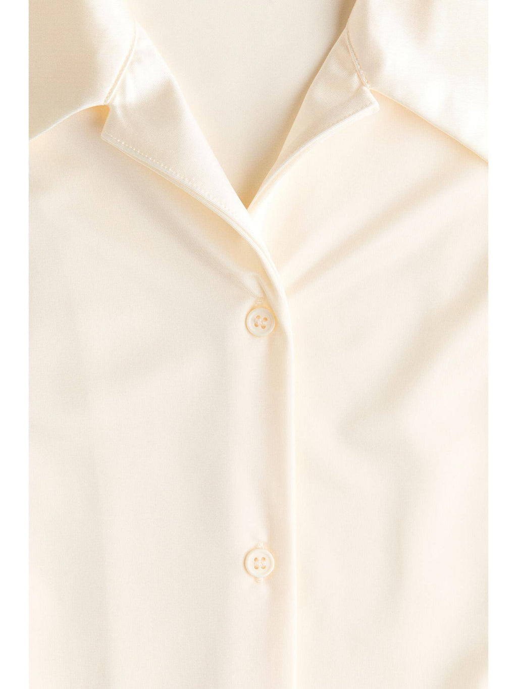 Women White Fitted Jersey Shirt | S67 - view 2