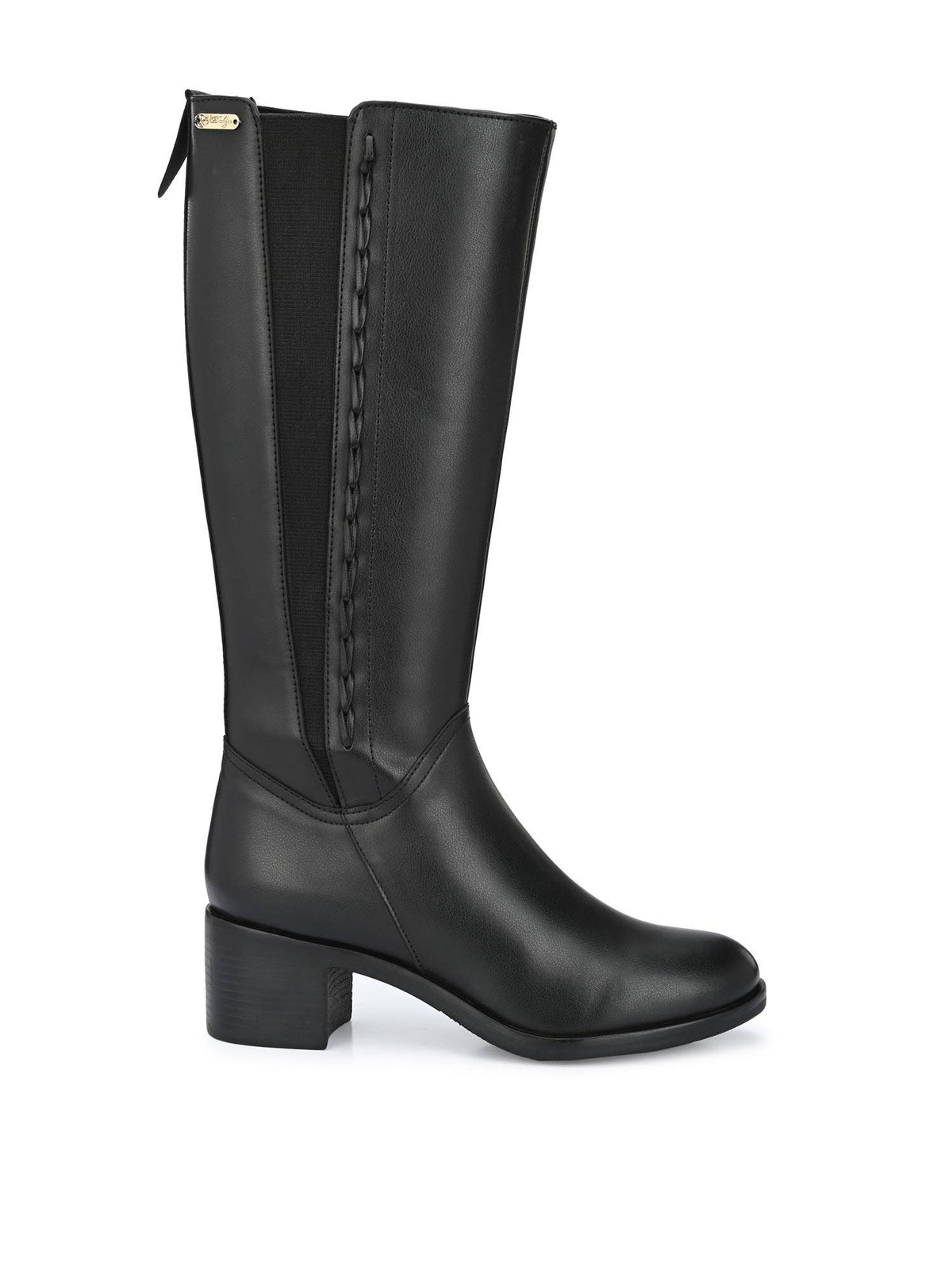 Womens Black Knee Boots | BT61 - view 3