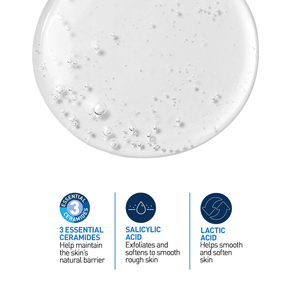 SA Smoothing Cleanser For Dry, Rough & Bumpy Skin, Face Wash With Salicylic Acid & Ceramides | FC3 - view 3