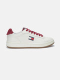 Solid White Leather Sneakers | SN09 - view 9