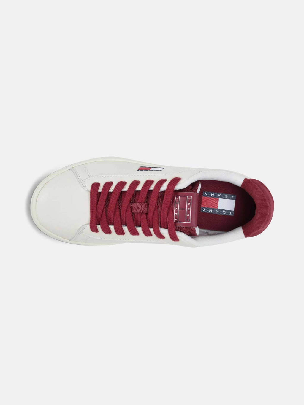 Solid White Leather Sneakers | SN09 - view 11