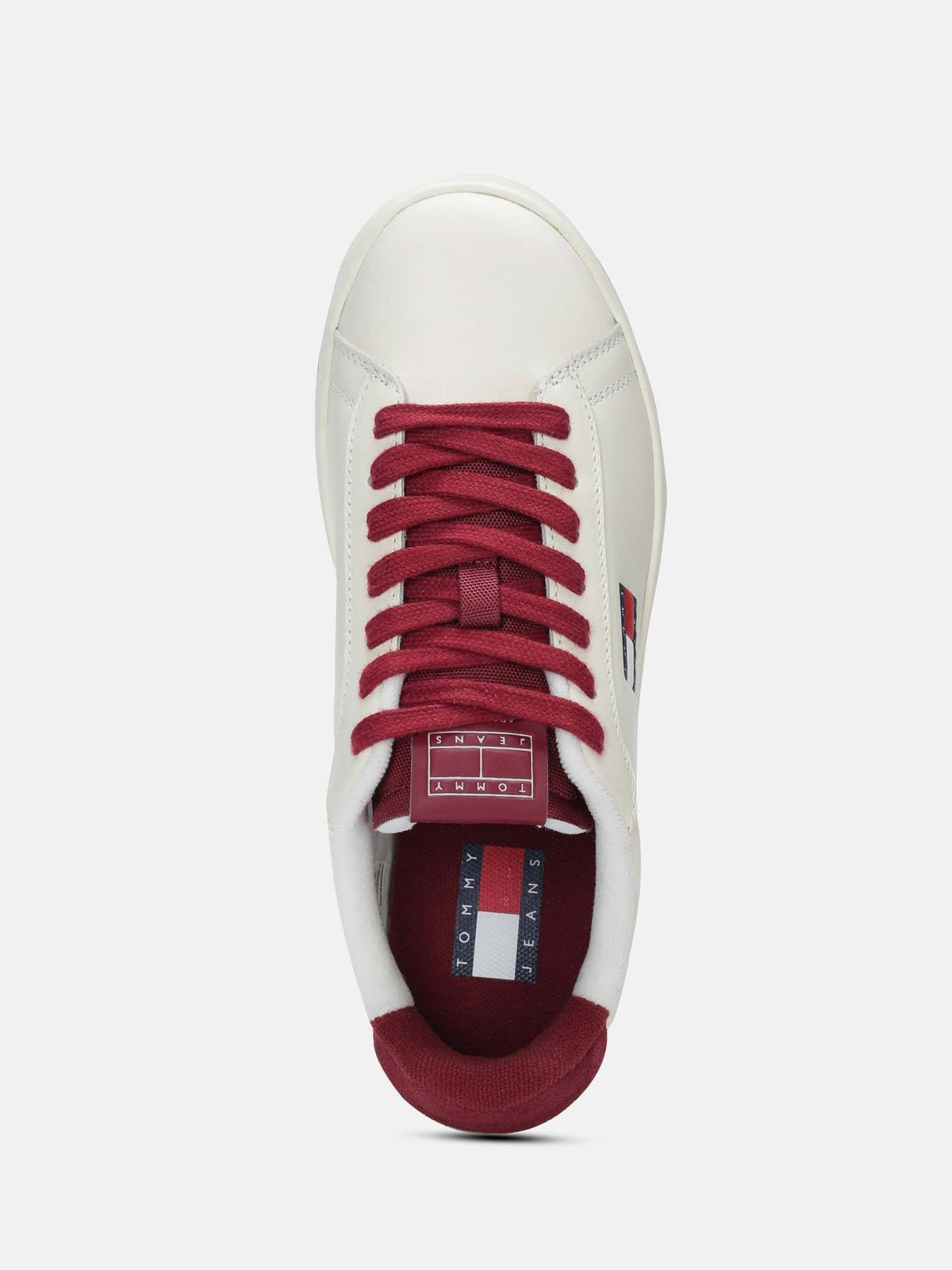 Solid White Leather Sneakers | SN09 - view 13