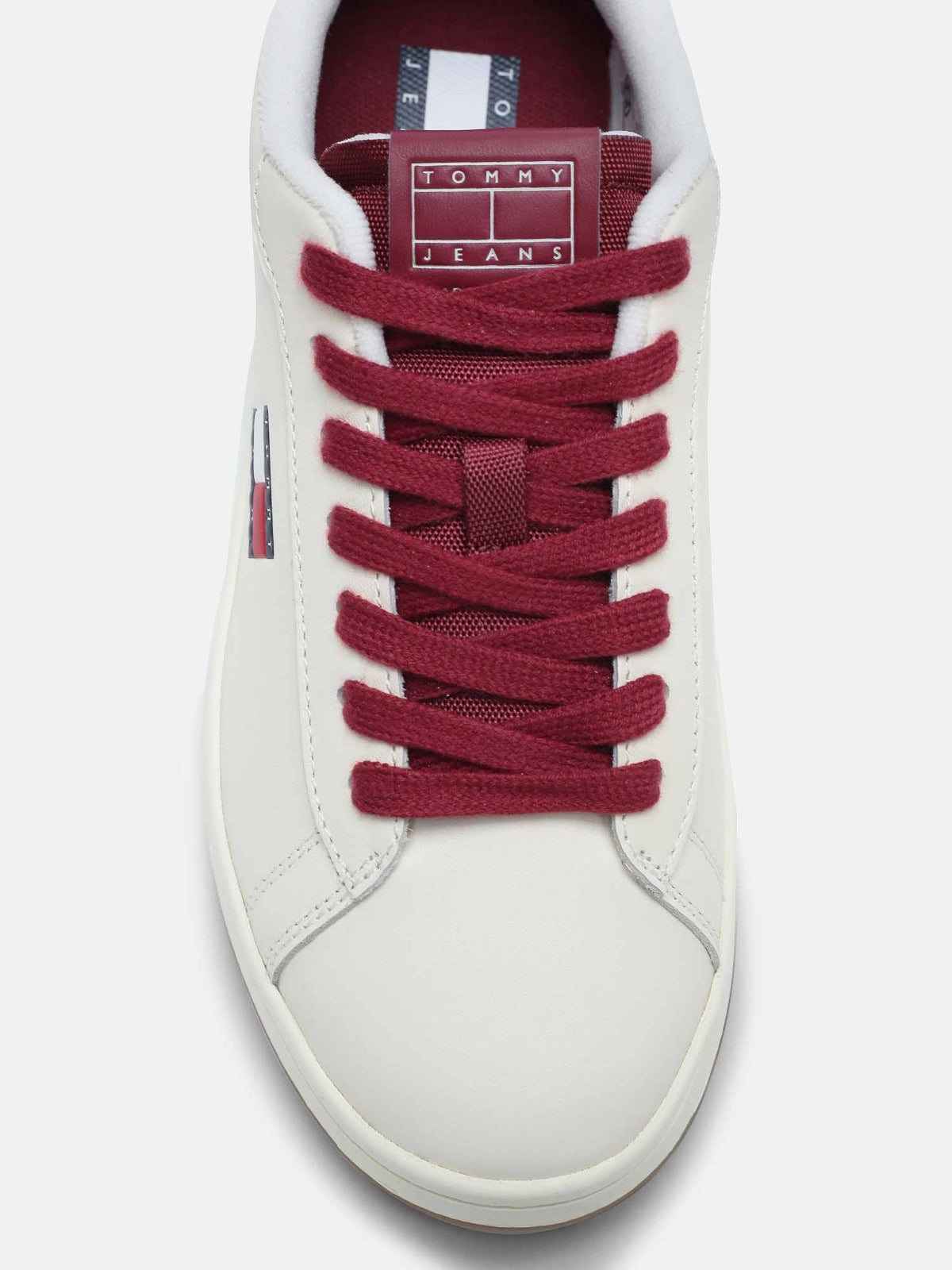 Solid White Leather Sneakers | SN09 - view 15