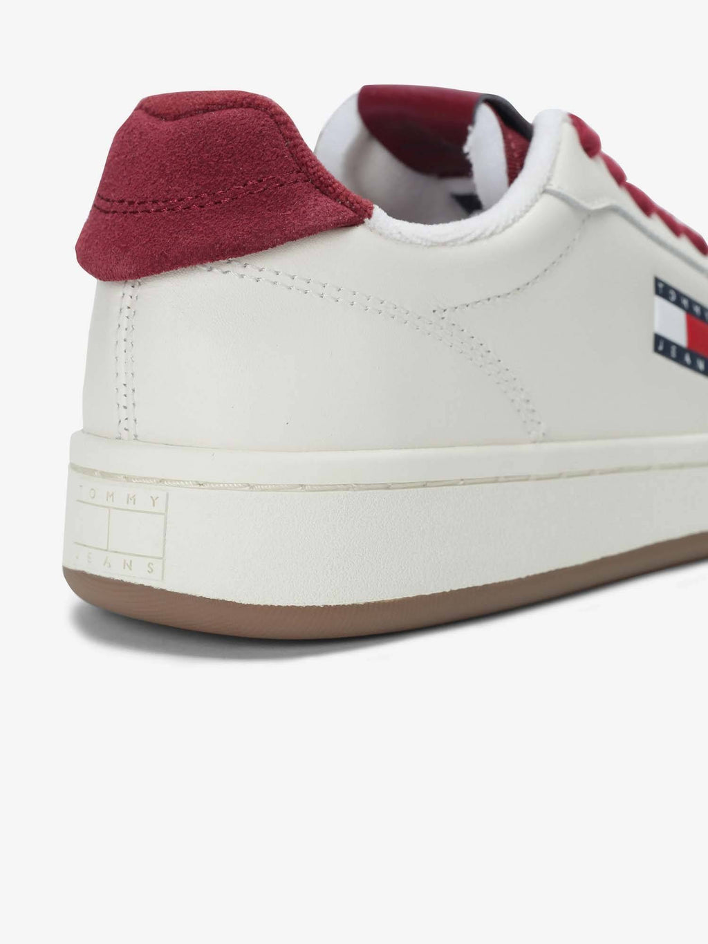 Solid White Leather Sneakers | SN09 - view 16
