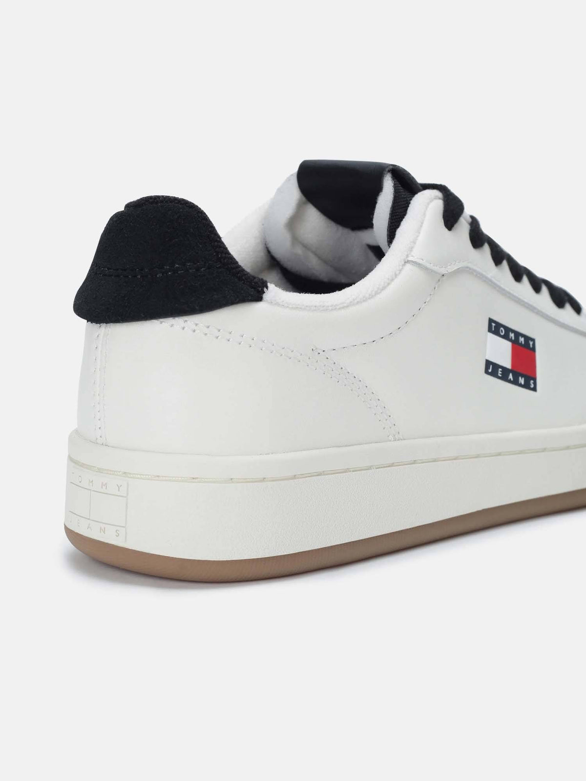 Solid White Leather Sneakers | SN09 - view 24