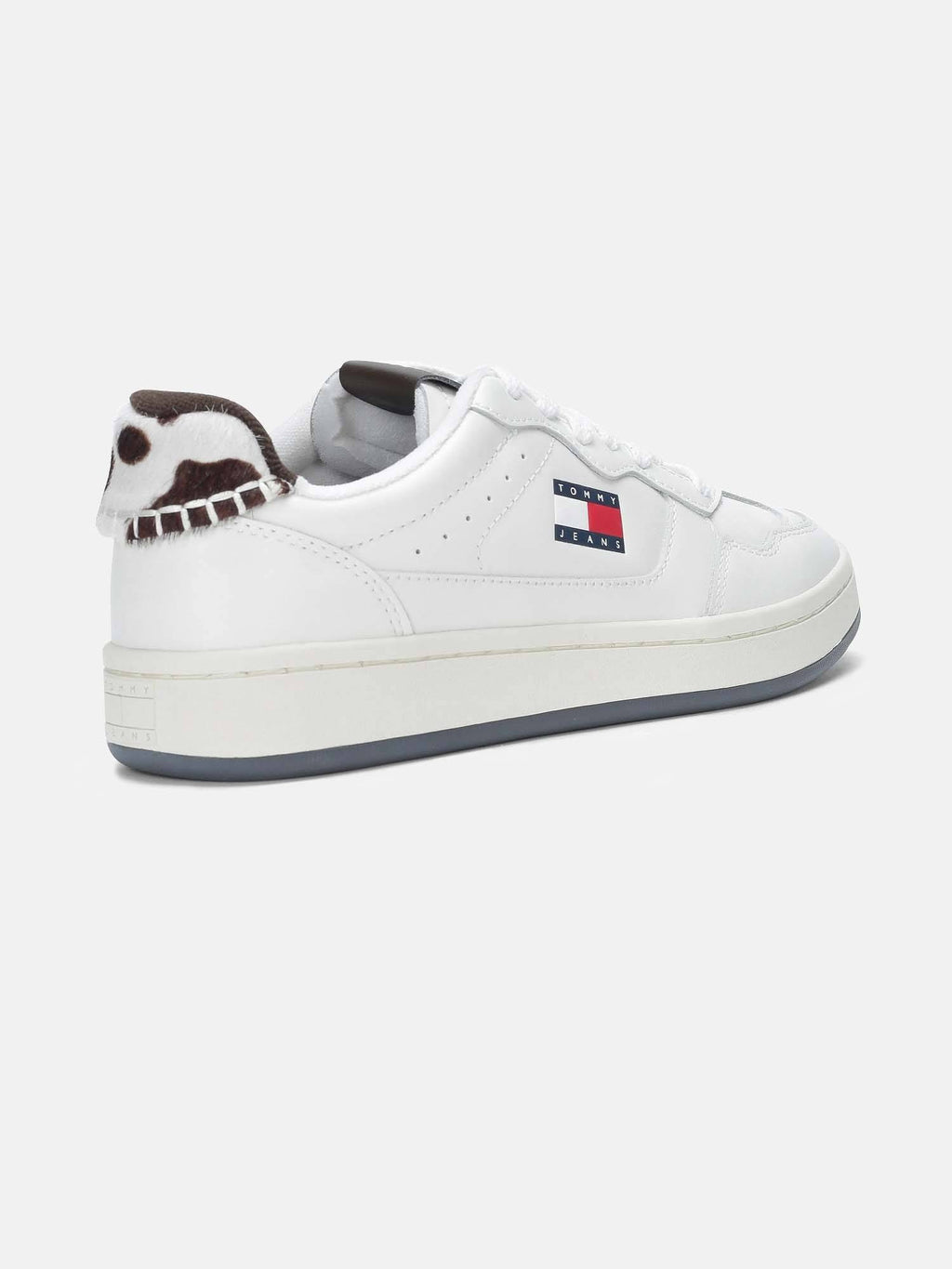 Solid White Leather Sneakers | SN09 - view 4