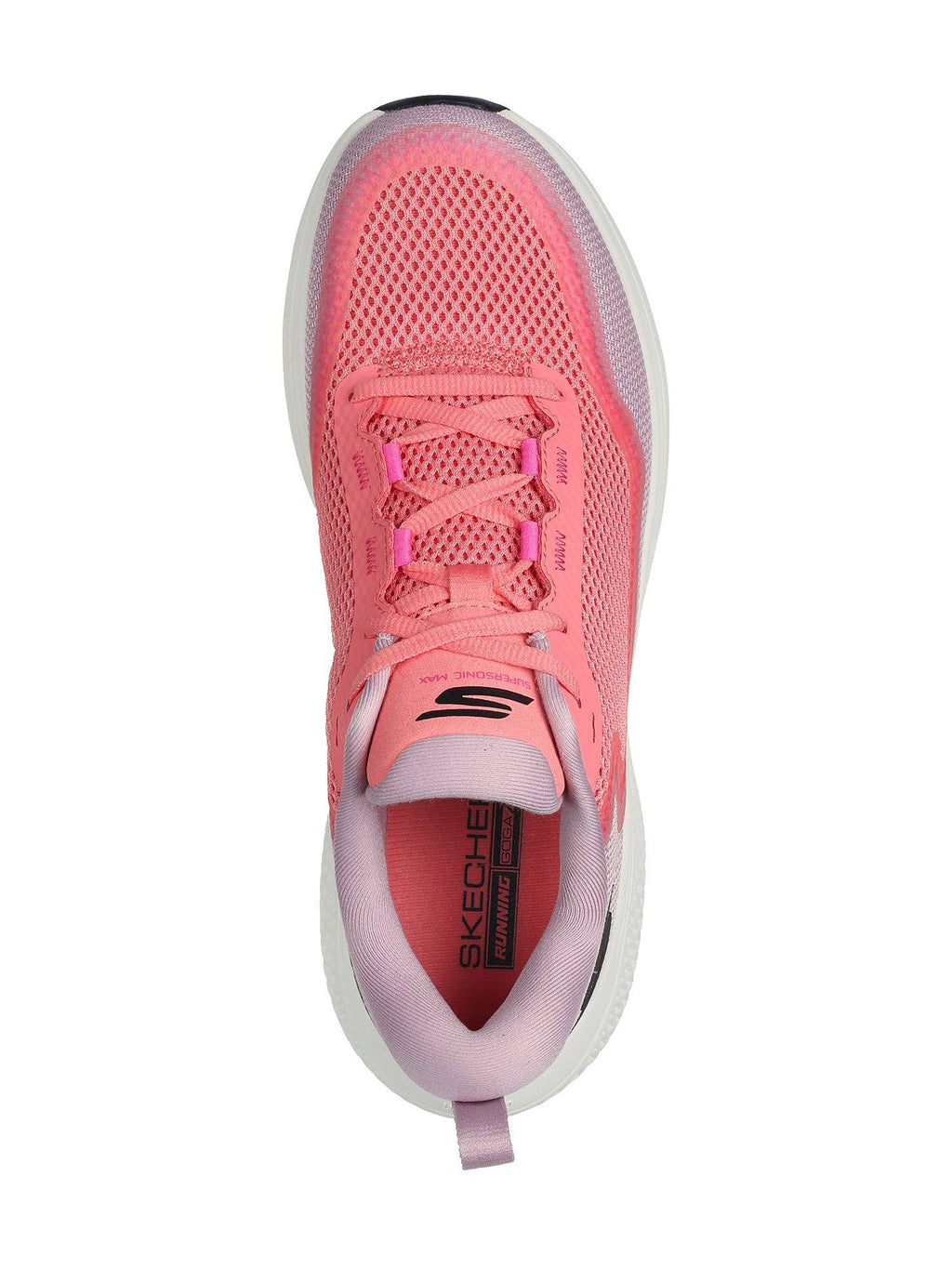 GO RUN SUPERSONIC MAX Running Shoes Pink & Purple | SH9 - view 2