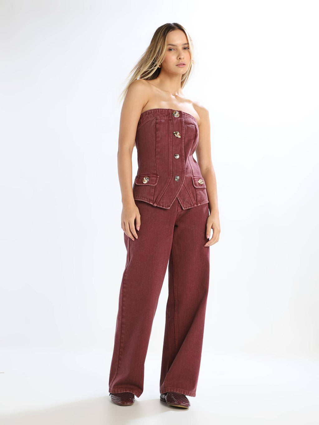 Womens Solid Slim Black Top | TT90 - view 9