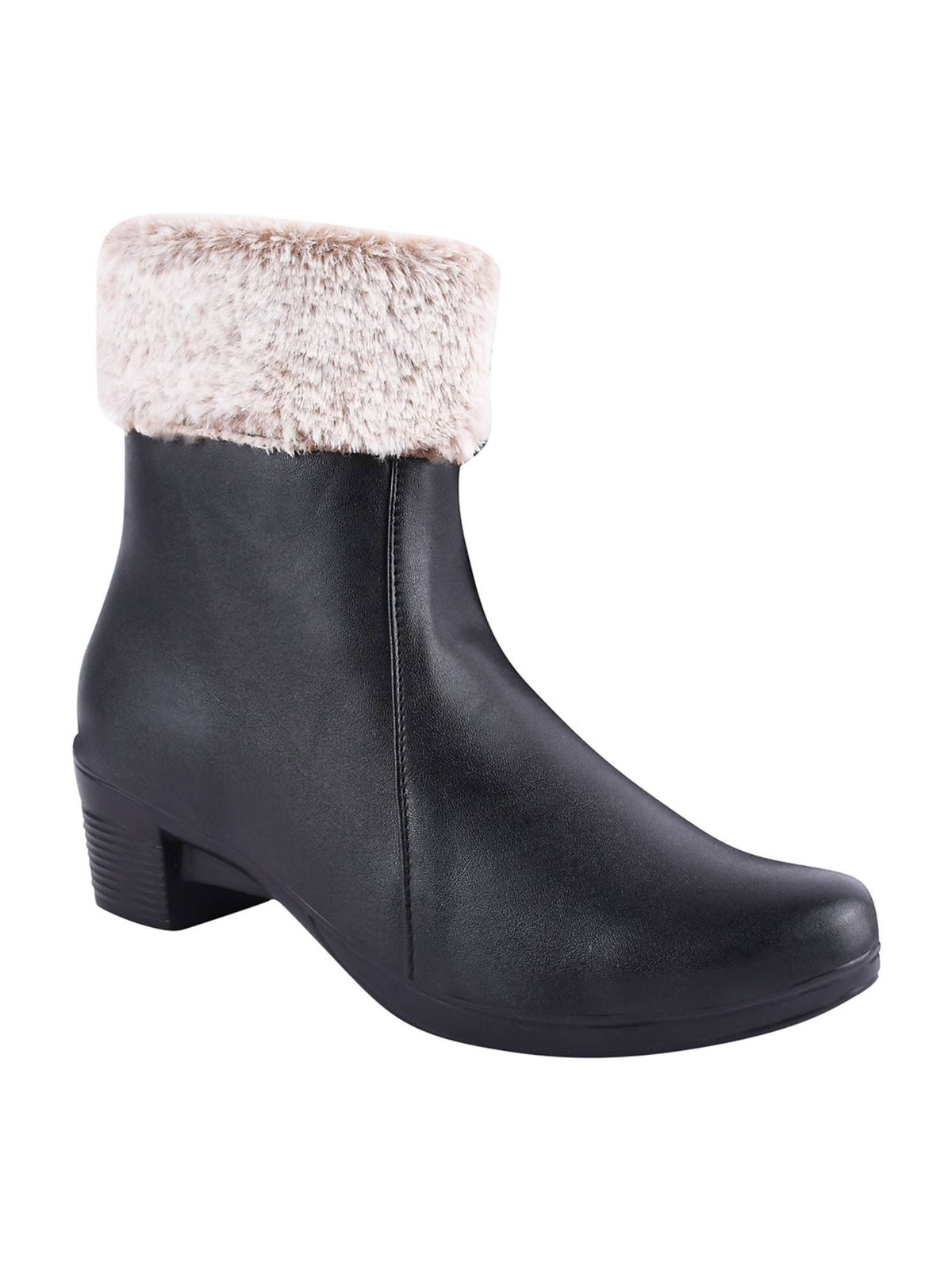 Comfortable Stylish Black Winter Puff Boots for Women | BT61 - view 2