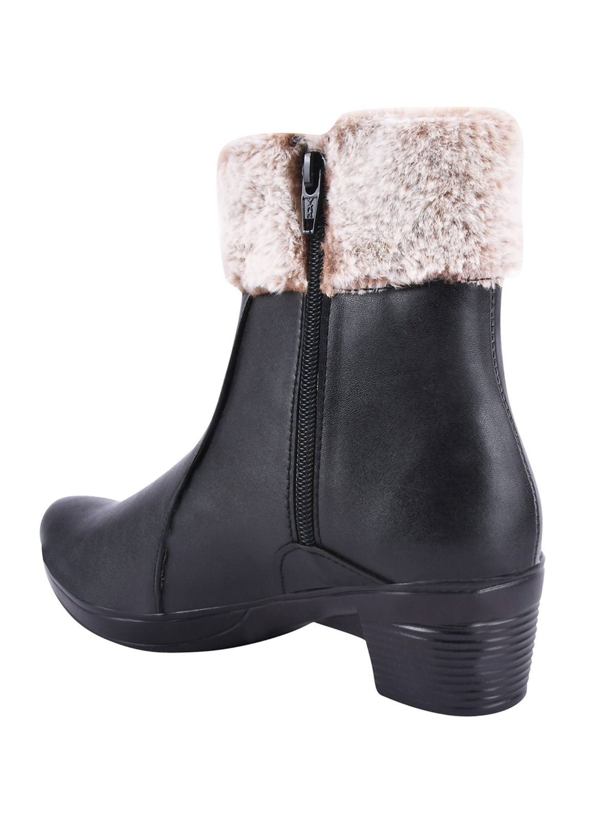 Comfortable Stylish Black Winter Puff Boots for Women | BT61 - view 3