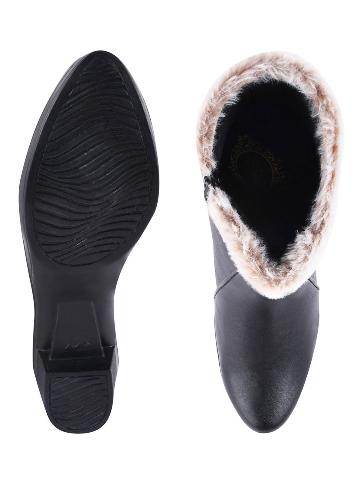Comfortable Stylish Black Winter Puff Boots for Women | BT61 - view 5