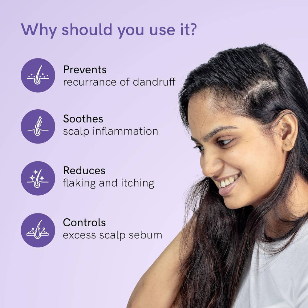 Anti Dandruff Hair Serum - Reduces Dandruff, Soothes Inflamed & Itchy Scalp | BWS9 - view 2