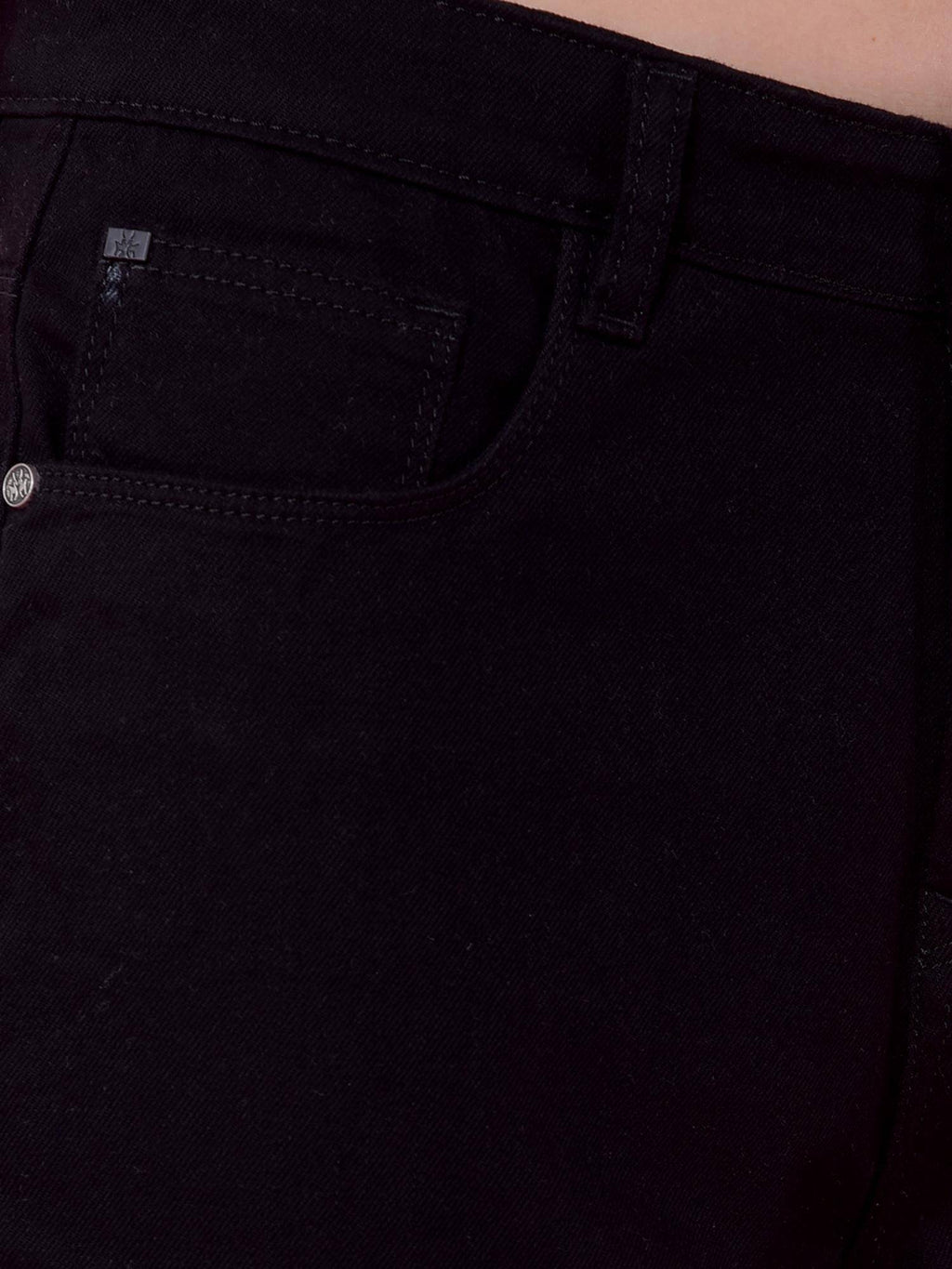 Womens Versatile Black Relaxed Mom Fit Jeans | ST23 - view 7