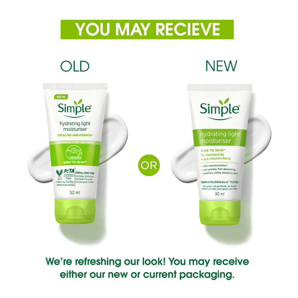 Hydrating Light Moisturiser, 12HR Hydration, Non Greasy Moisturizer For A Smooth Skin | FC3 - view 2