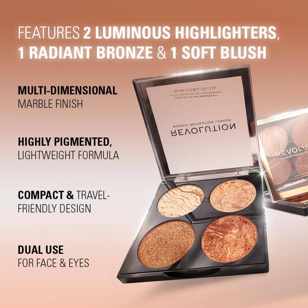 Highlighter Cheek Kit | F14 - view 10