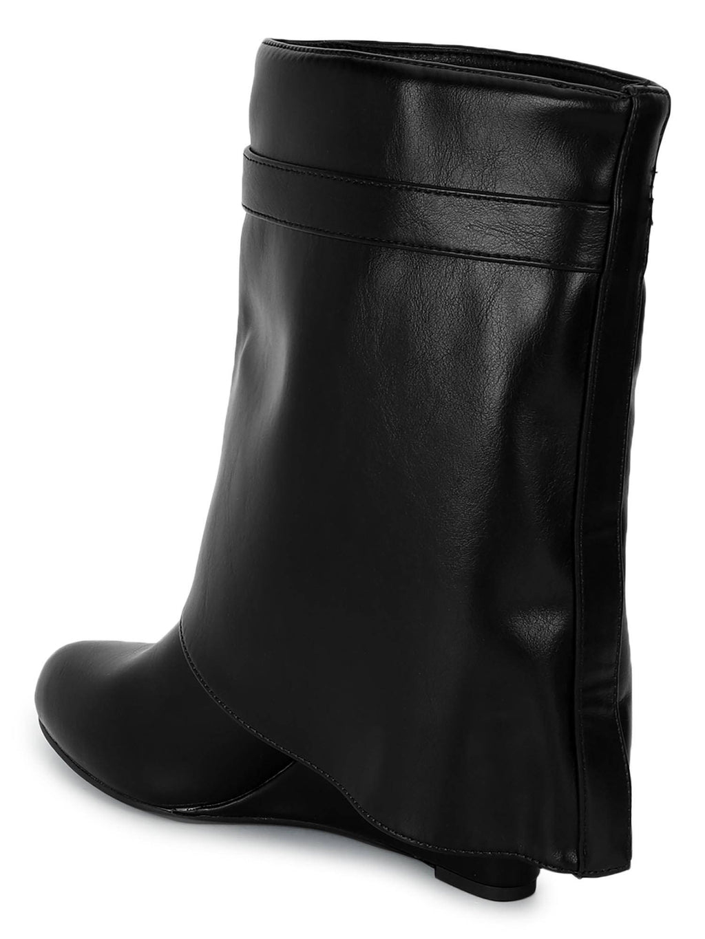 White Solid Boots | BT61 - view 9