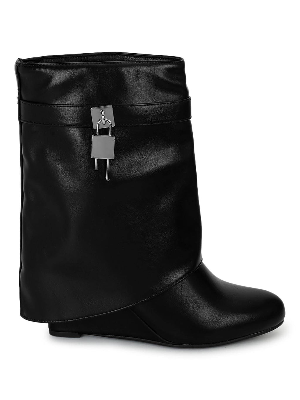 White Solid Boots | BT61 - view 10