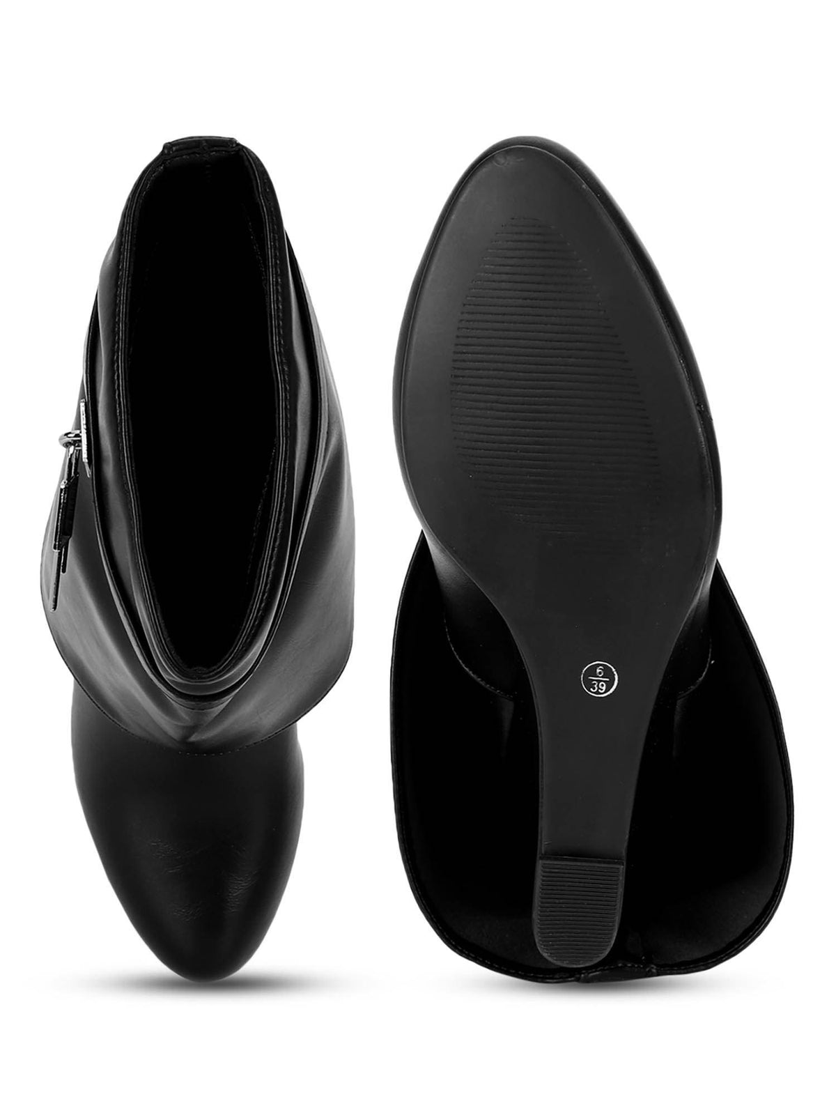 White Solid Boots | BT61 - view 11