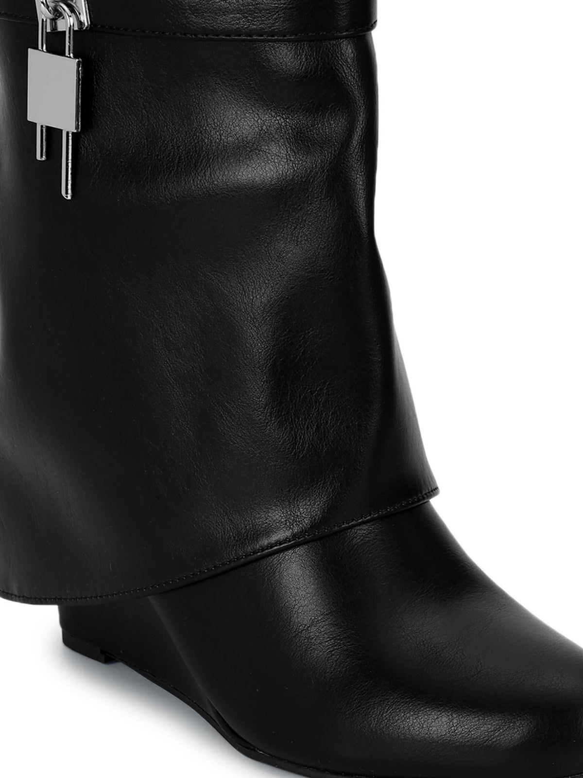 White Solid Boots | BT61 - view 12