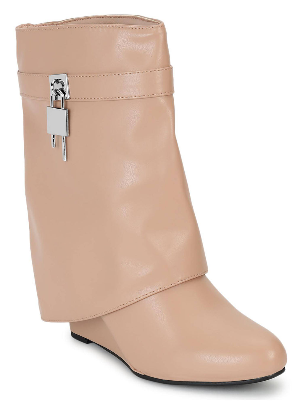 White Solid Boots | BT61 - view 14